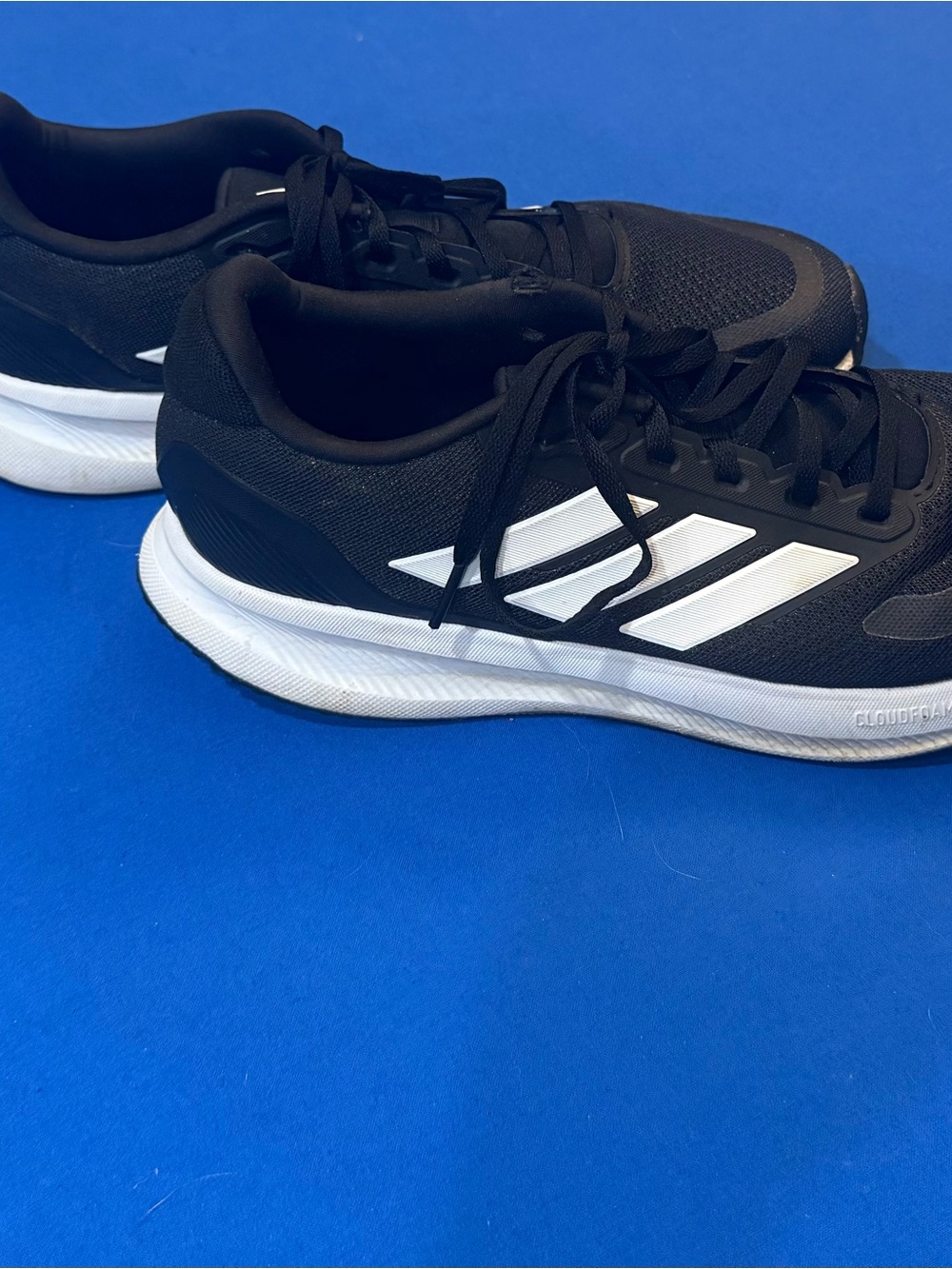 adidas Black and White Athletic Sneakers men’s size 11